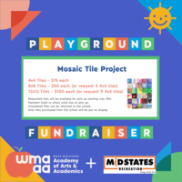 Mosaic Tile Playground Fundraiser