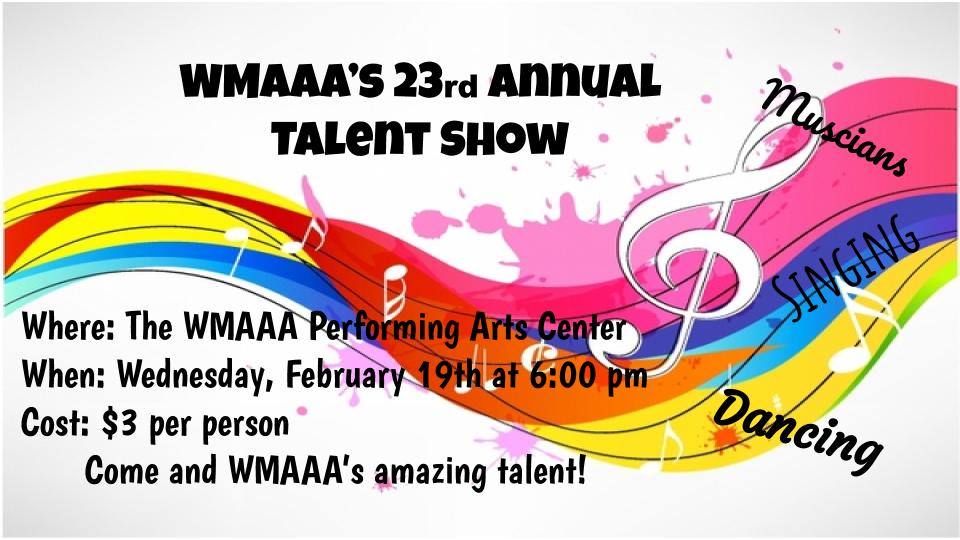 WMAAA Talent Show